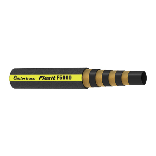 Four or six wire spiral hose 5000 psi
